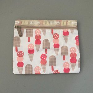 LeSportsac Cones Print Zip Pouch